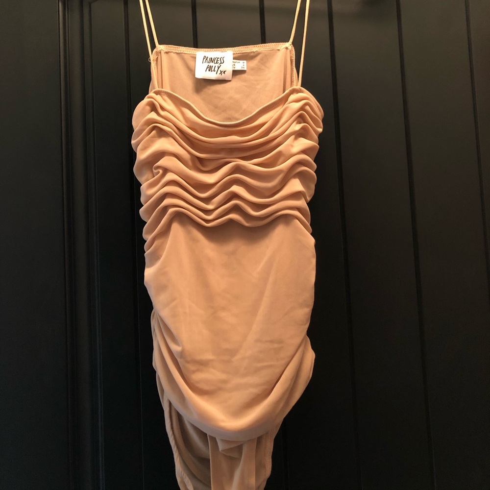 Tan Bodysuit.